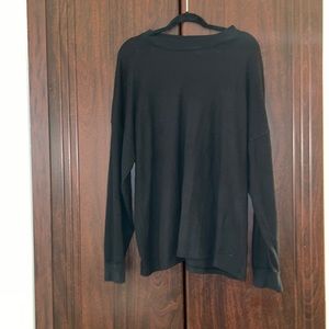 Victoria’s Secret PINK long sleeve black top